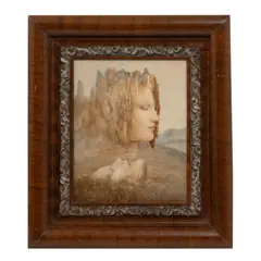 Adrián Tavera, Retrato, Acrílico sobre masonite