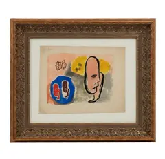 Carlos Mérida, Variaciones sobre un tema Maya, 1939, Acuarela y tinta sobre cartulina