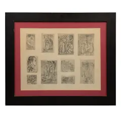 Temas de anunciación by Federico Cantú Garza, Grabado, sold Feb 2025