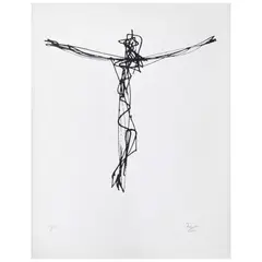 Cristo I by Mathias Goeritz, Serigrafía 19 / 50, sold Jan 2025