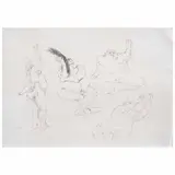 Jose Luis Cuevas, Untitled, Tinta sobre papel