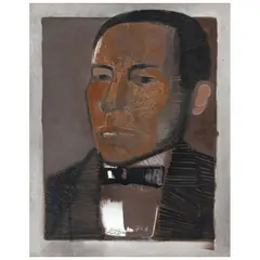 Guillermo Ceniceros, Benito Juárez, 2010, Óleo sobre tela