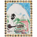 Alberto Gironella, De la serie Bajo el volcán N° 2, Litografía H / J