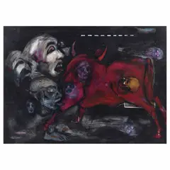 Rubén Maya, Donde quiera que estés, 1993, Óleo sobre tela