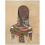 Wifredo Lam, Retrato, 1982, Litografía 30 / 150