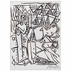 Gabriel Macotela, Untitled, Tinta sobre papel
