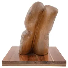 Untitled by Waldemar Sjölander, 1986, Escultura en talla de madera en base de madera, offered Jan 2025