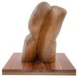 Waldemar Sjölander, Untitled, 1986, Escultura en talla de madera en base de madera