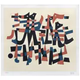 Carlos Mérida, Ritmo lírico, 2021, Serigrafía 11 / 75 Aprés, edición póstuma