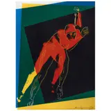 Andy Warhol, II. 303: Speed Skater, 1983, Serigrafía XCI / CL