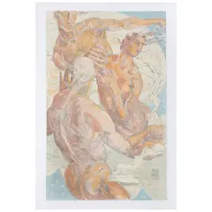 Javier Marín, Título del pecado, 1944, Serigrafía P / T