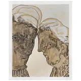 Jose Luis Cuevas, Diálogo II, Serigrafía 33 / 100