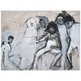 Francisco Corzas, Untitled, Gouache y carboncillo sobre papel