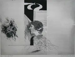 Untitled by Micheal Farrell, sold Feb 2014