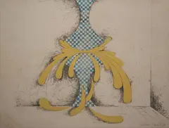 Untitled by Micheal Farrell, sold Feb 2014