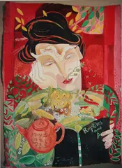 Untitled by Pauline Bewick, sold Feb 2014