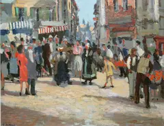 Untitled by James le Jeune, sold Jun 2014