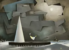 Untitled by Nevill Johnson, sold Jun 2014