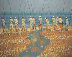 Untitled by Desmond Carrick, sold Sep 2015