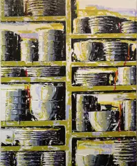 Untitled by Yvonne Moore, sold Sep 2015
