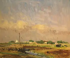 Untitled by Charles Vincent Lamb, sold Jun 2015