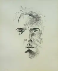 Untitled by Louis le Brocquy, sold Jun 2015