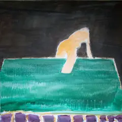 Barrie Cooke, Untitled