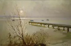 Untitled by Cecil Maguire, sold Dec 2015