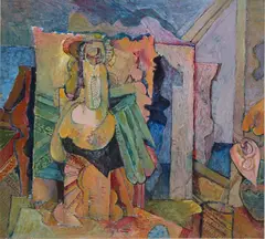 Untitled by Nevill Johnson, sold Mar 2015