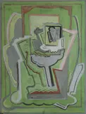 Untitled by Mainie Jellett, sold Mar 2015