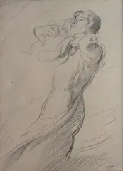 Untitled by William Orpen, sold Mar 2015