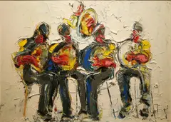 Untitled by John B. Vallely, sold May 2016