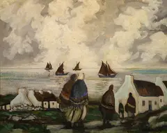 Untitled by Frank McKelvey, sold Mar 2016