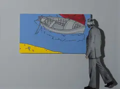 Untitled by Robert Ballagh, sold Nov 2016