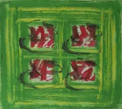 Untitled by Neil Shawcross, sold Nov 2016