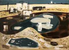 Untitled by Norah McGuinness, sold Sep 2017
