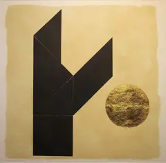 Untitled by Patrick Scott, sold Sep 2017