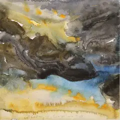 Barrie Cooke, Untitled