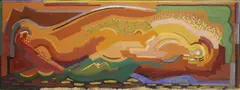 Untitled by Mainie Jellett, sold Apr 2017