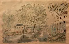 Untitled by Tony O'Malley, sold Apr 2017