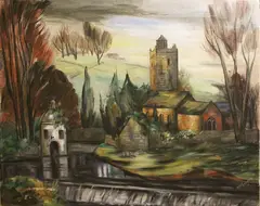 Untitled by Norah McGuinness, sold Apr 2017