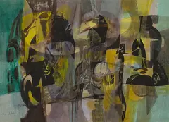 Untitled by George Campbell, sold Nov 2017