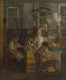 Untitled by Aloysius O'Kelly, sold Nov 2017