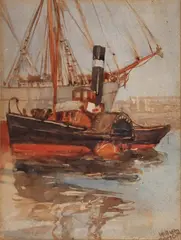 Untitled by William Conor, sold Nov 2017