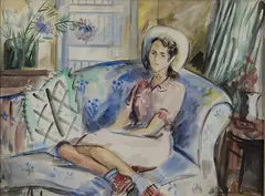 Untitled by Norah McGuinness, sold Nov 2017