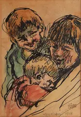Untitled by William Conor, sold Nov 2017