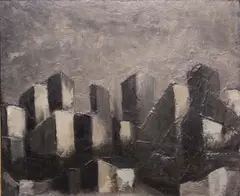 Untitled by Cecil King, sold Jul 2017