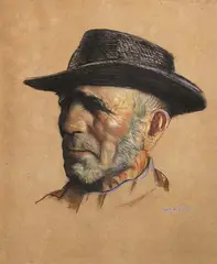 Untitled by Seán Keating, sold Apr 2018