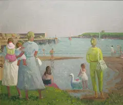 Untitled by Patrick Leonard, sold Apr 2018