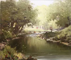 Untitled by Charles McAuley, sold Apr 2018